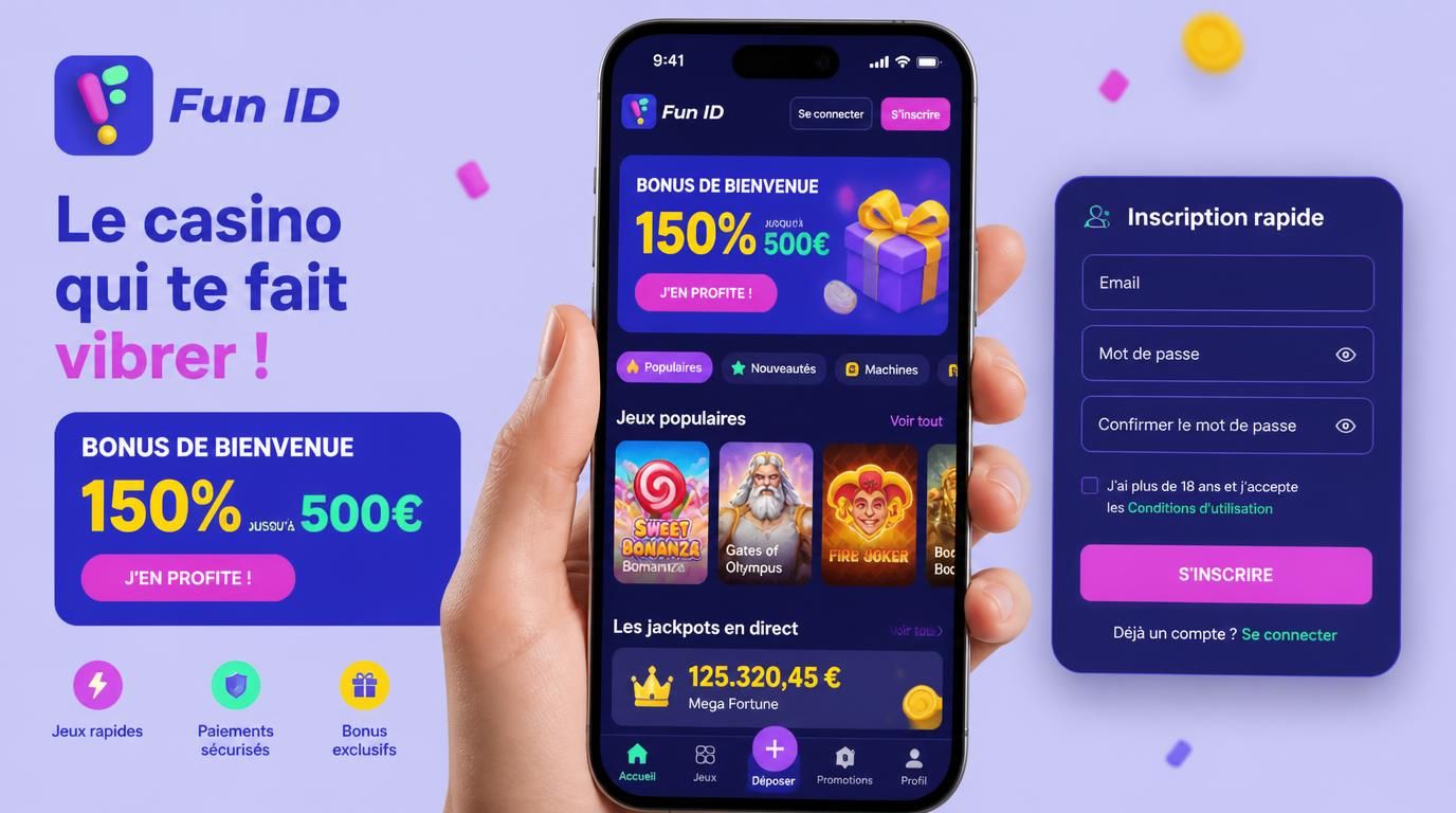 Mobile avec banniĂšre promo et interface lisible